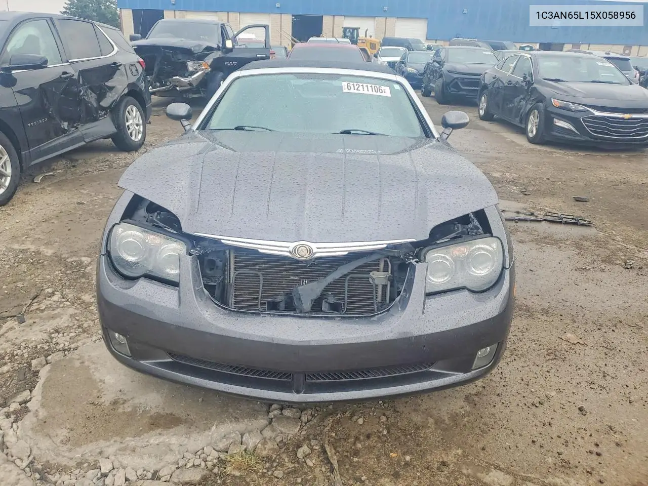 2005 Chrysler Crossfire Limited VIN: 1C3AN65L15X058956 Lot: 61211106