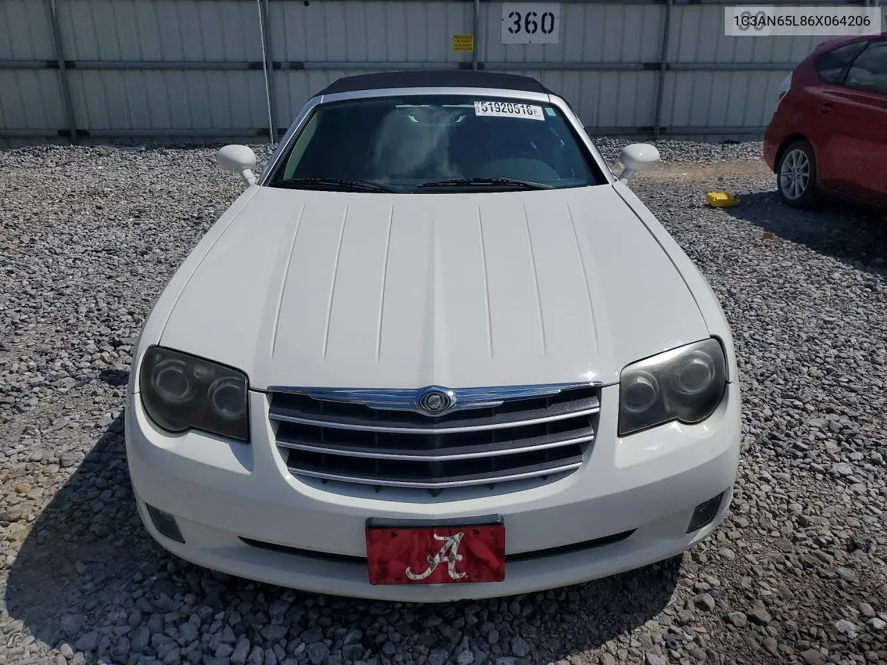2006 Chrysler Crossfire Limited VIN: 1C3AN65L86X064206 Lot: 51920516
