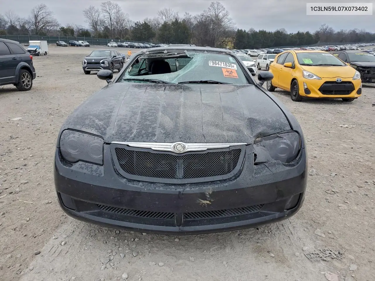 2007 Chrysler Crossfire VIN: 1C3LN59L07X073402 Lot: 98471835