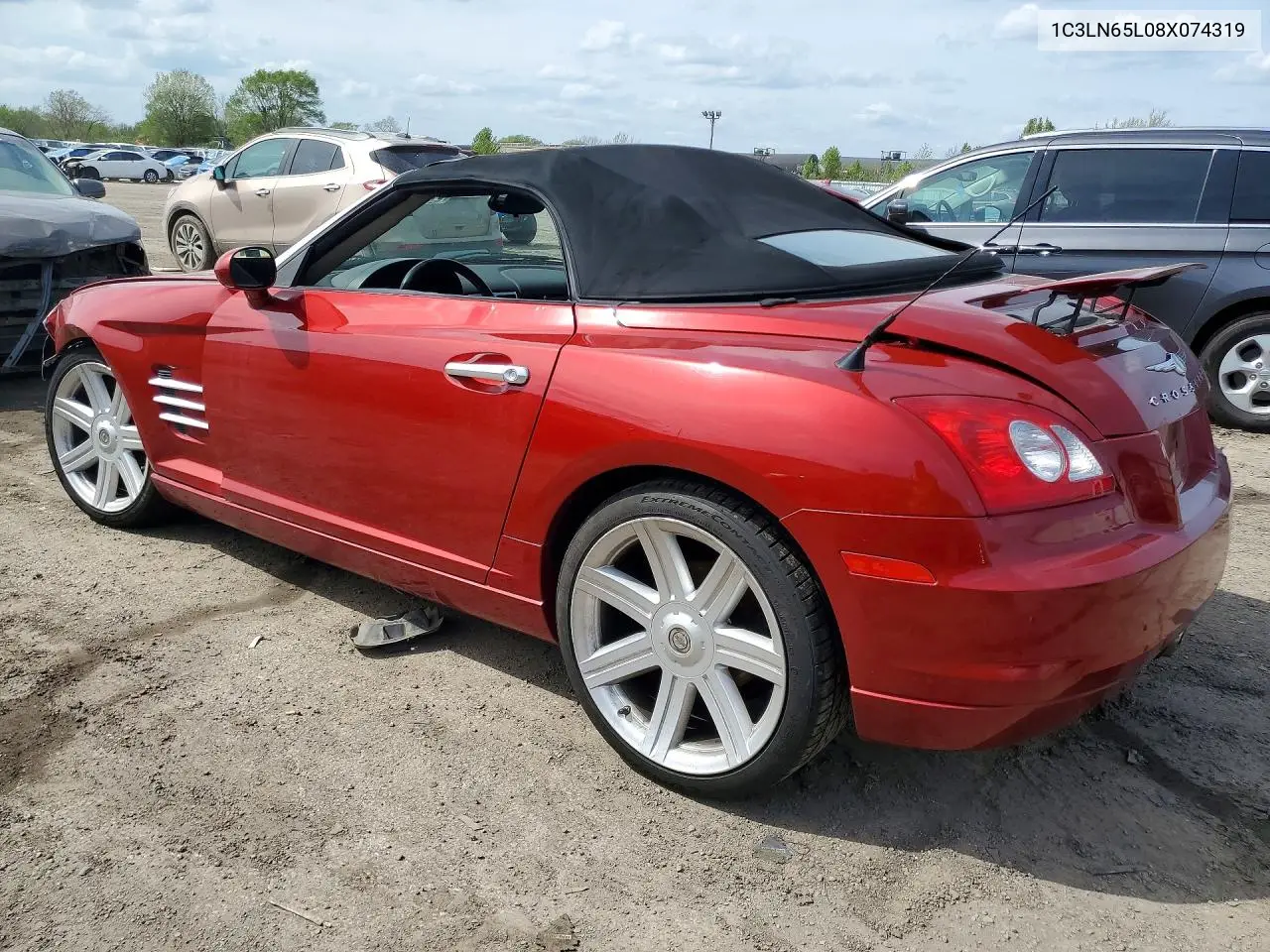 2008 Chrysler Crossfire Limited VIN: 1C3LN65L08X074319 Lot: 51189636