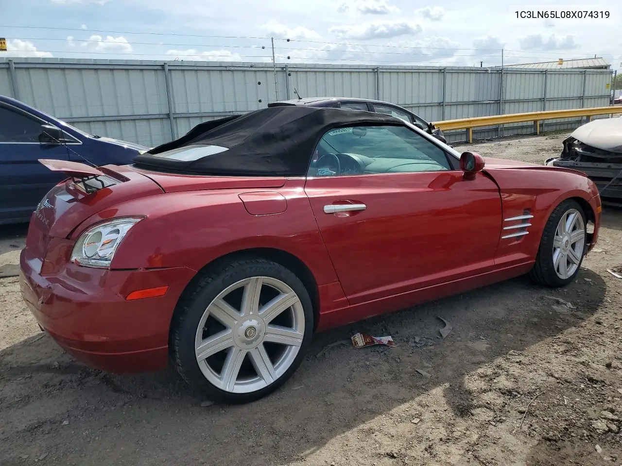 2008 Chrysler Crossfire Limited VIN: 1C3LN65L08X074319 Lot: 51189636