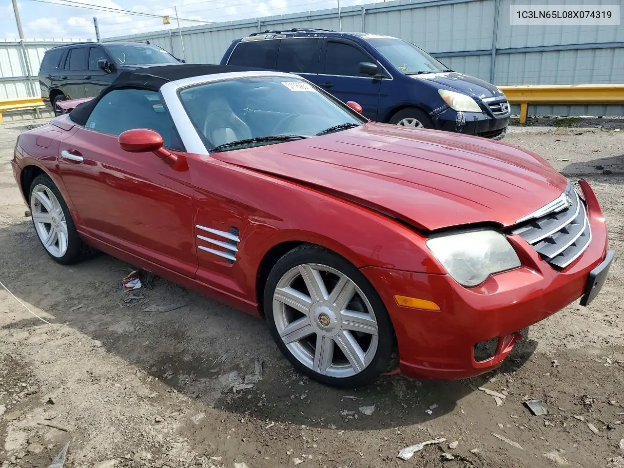 2008 Chrysler Crossfire Limited VIN: 1C3LN65L08X074319 Lot: 51189636