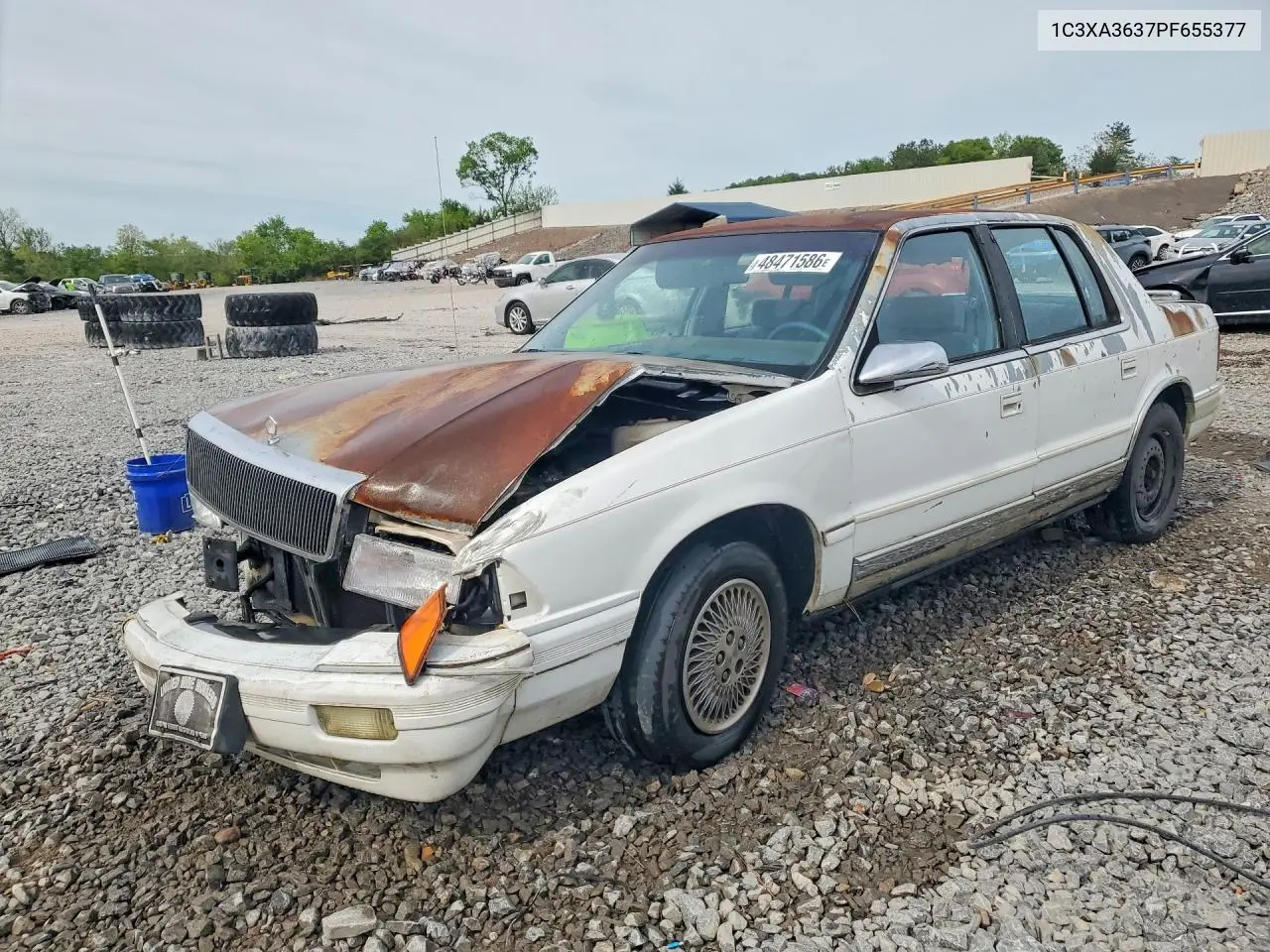 1993 Chrysler Lebaron Le A-Body VIN: 1C3XA3637PF655377 Lot: 49760956