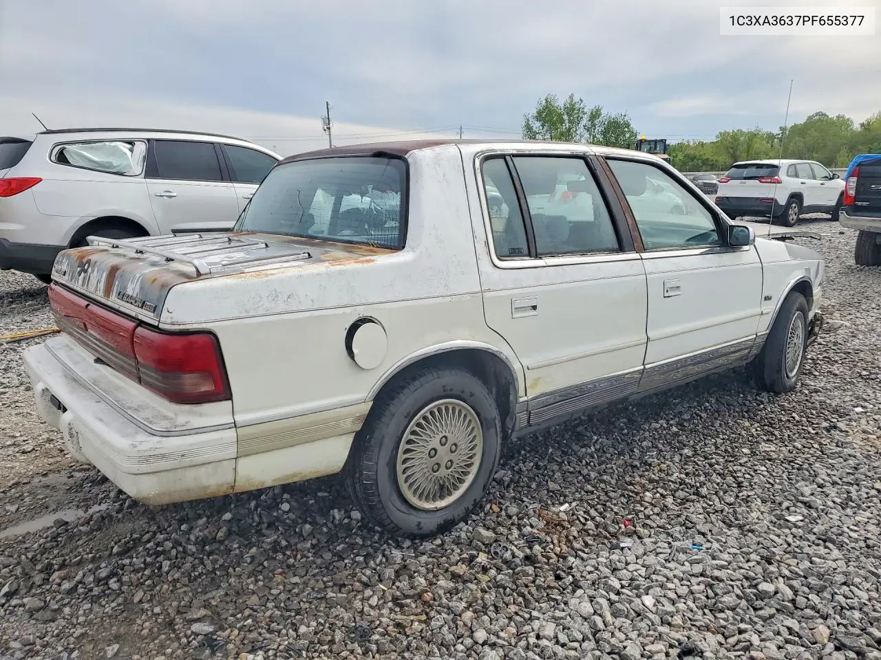 1993 Chrysler Lebaron Le A-Body VIN: 1C3XA3637PF655377 Lot: 49760956