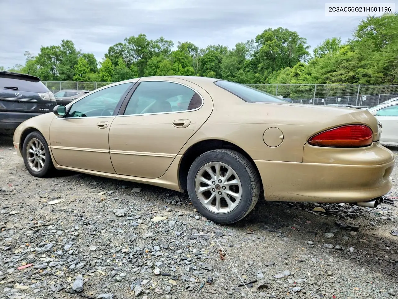 2001 Chrysler Lhs VIN: 2C3AC56G21H601196 Lot: 57964596
