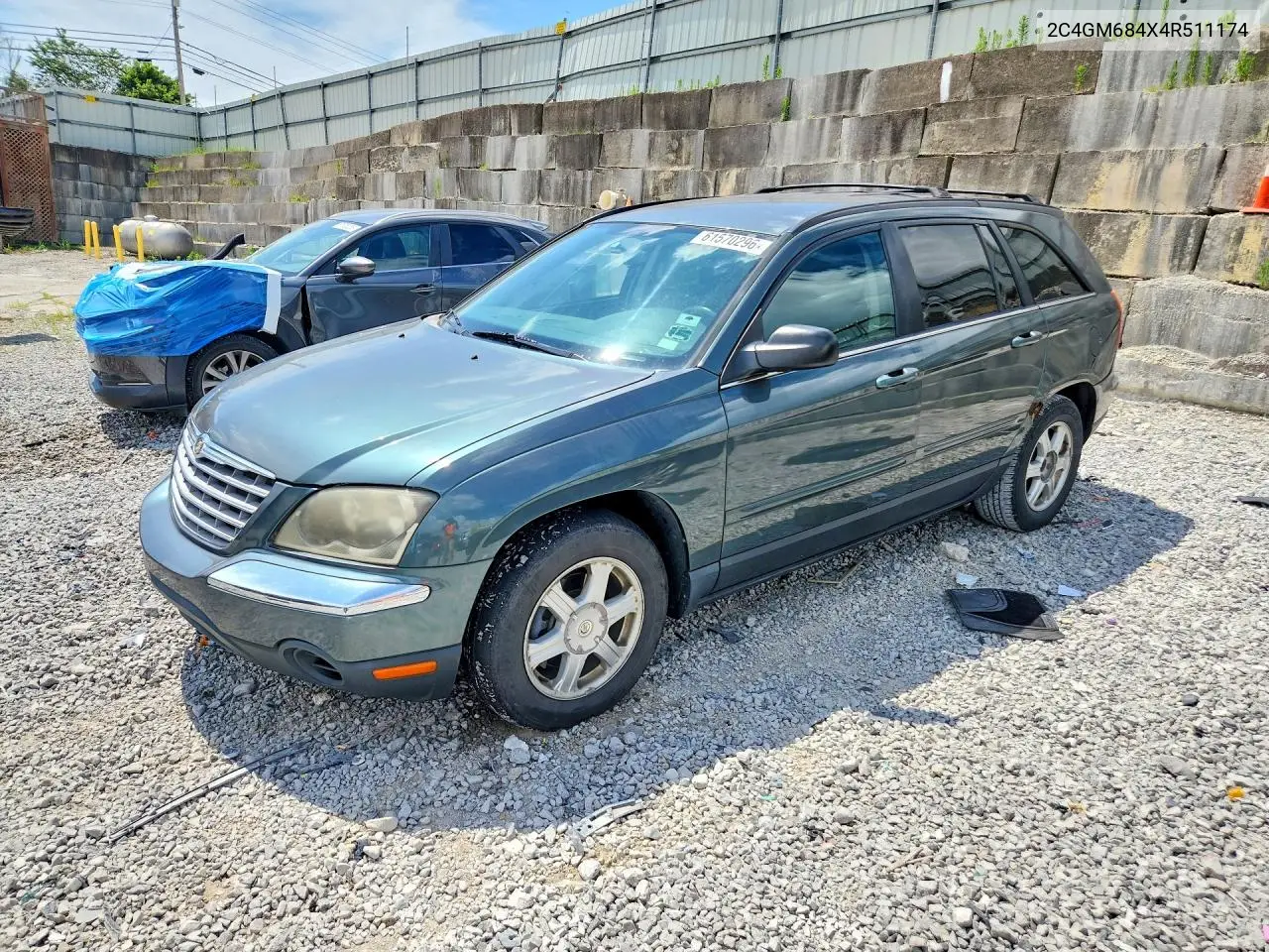 2004 Chrysler Pacifica VIN: 2C4GM684X4R511174 Lot: 61570296