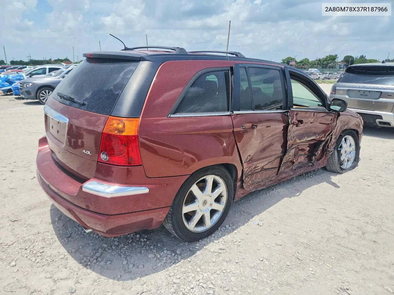 2007 Chrysler Pacifica Limited VIN: 2A8GM78X37R187966 Lot: 61367766