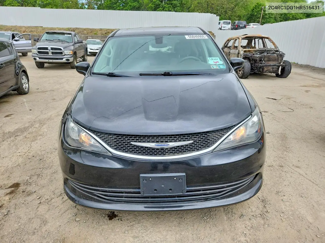 2017 Chrysler Pacifica Touring VIN: 2C4RC1DG1HR516431 Lot: 55046966