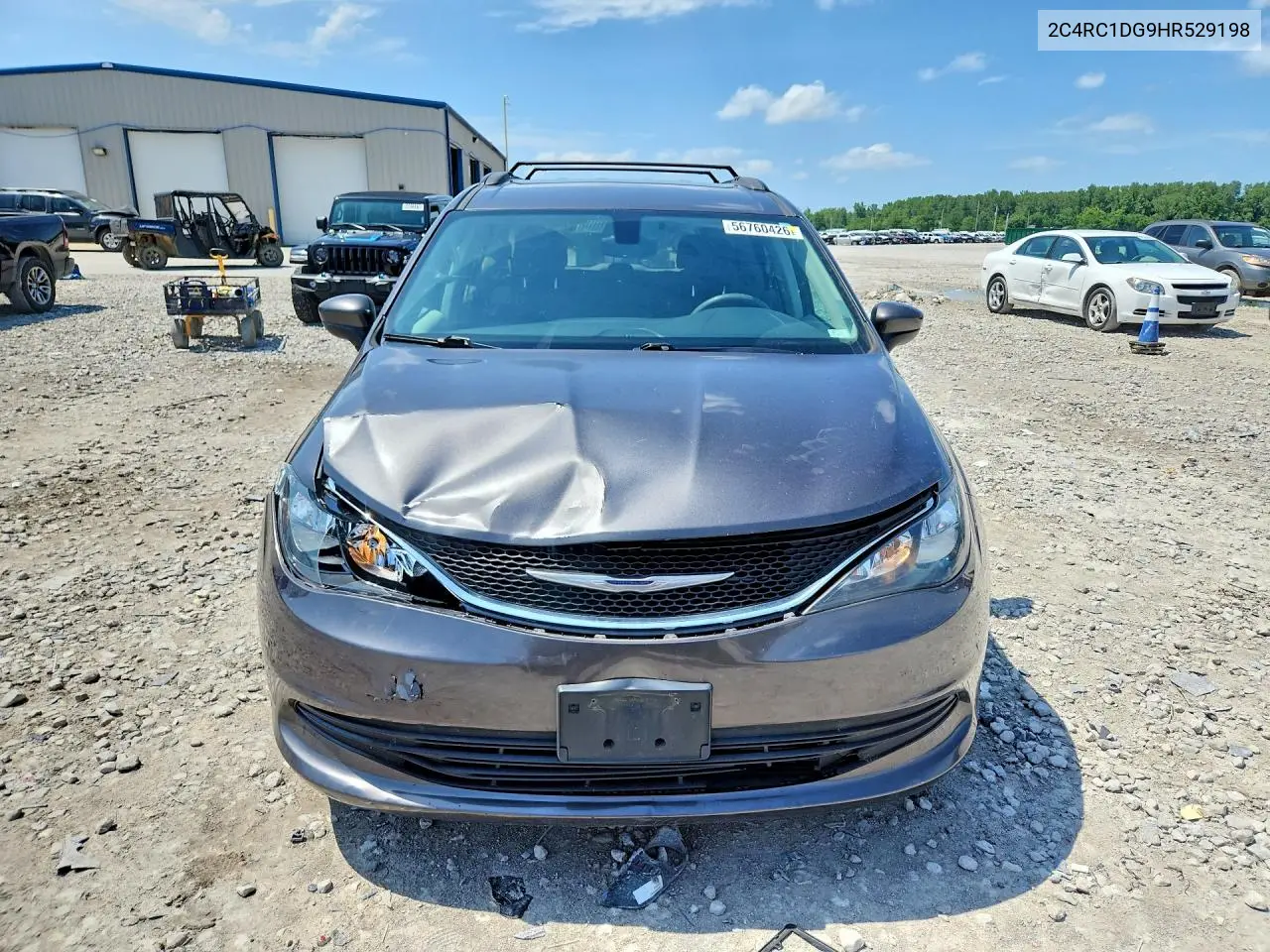 2017 Chrysler Pacifica Touring VIN: 2C4RC1DG9HR529198 Lot: 56760426