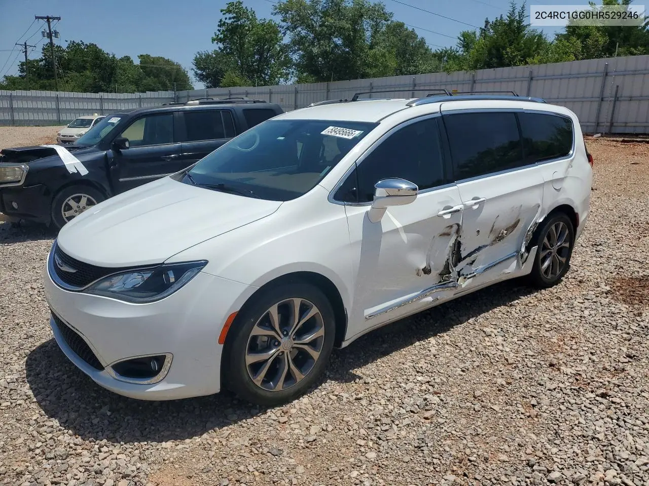 2017 Chrysler Pacifica Limited VIN: 2C4RC1GG0HR529246 Lot: 58495666