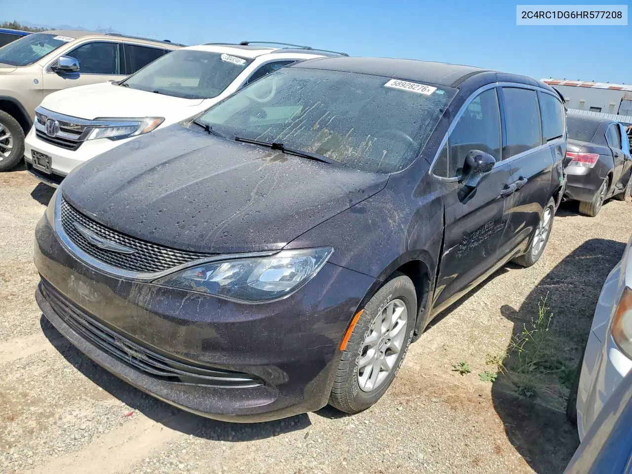 2017 Chrysler Pacifica Touring VIN: 2C4RC1DG6HR577208 Lot: 58928276