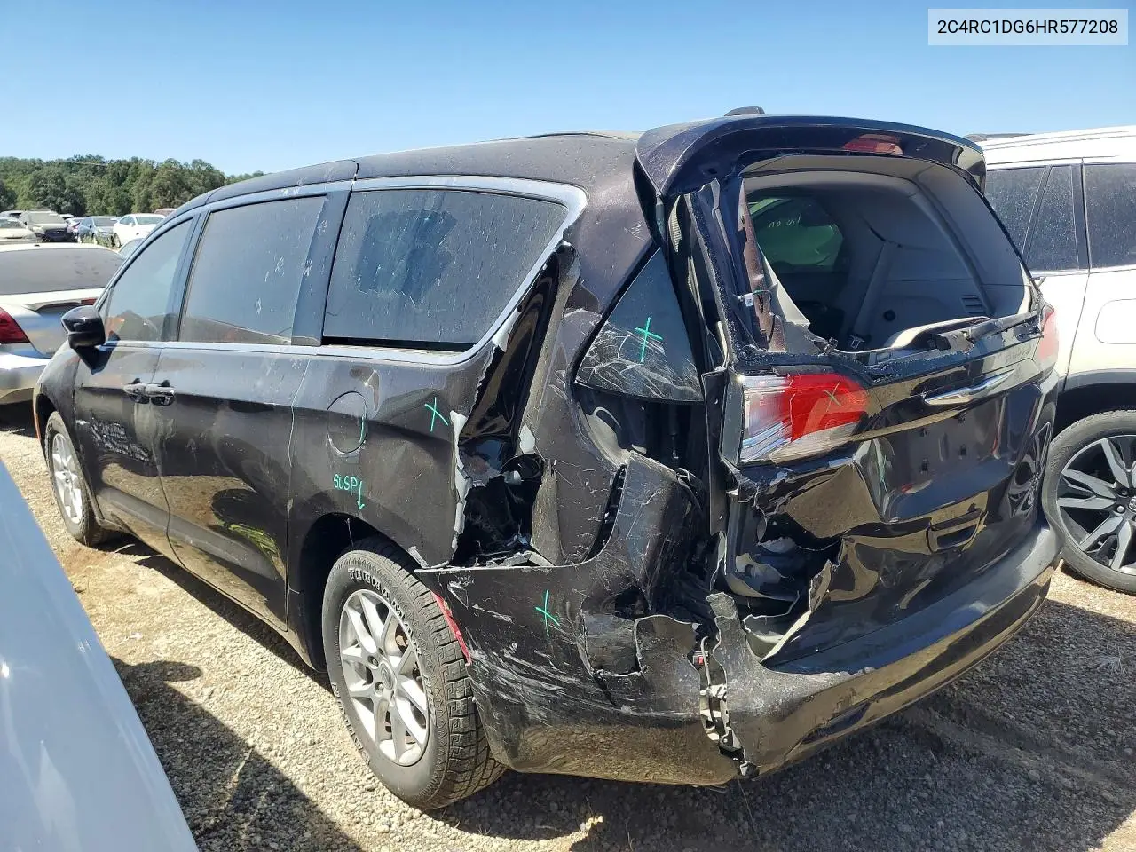 2017 Chrysler Pacifica Touring VIN: 2C4RC1DG6HR577208 Lot: 58928276