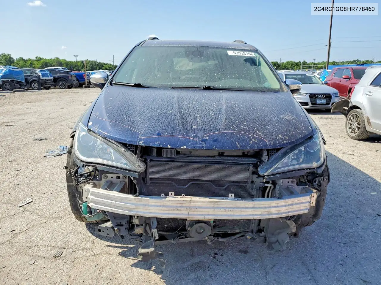 2017 Chrysler Pacifica Limited VIN: 2C4RC1GG8HR778460 Lot: 59058166
