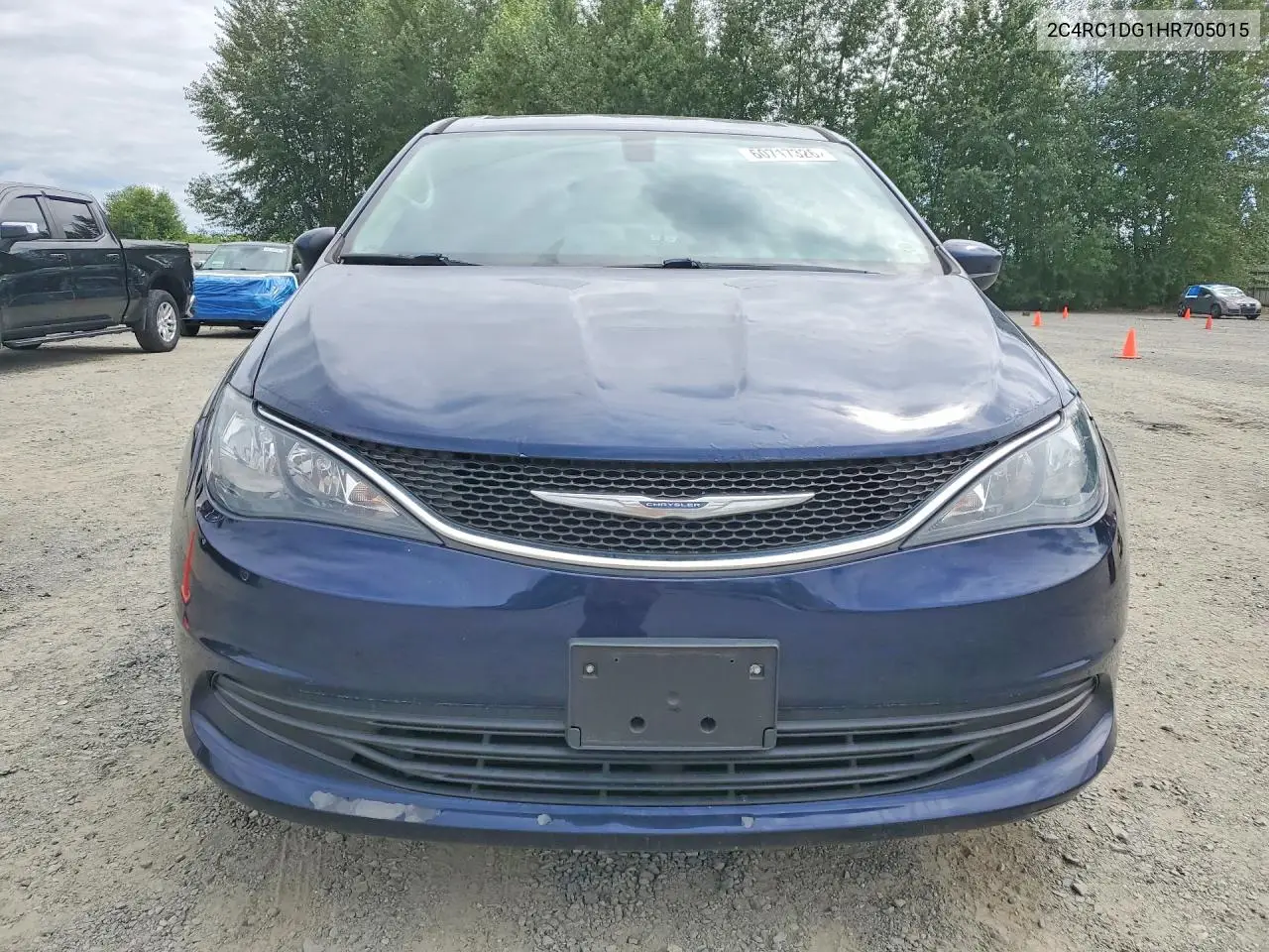 2017 Chrysler Pacifica Touring VIN: 2C4RC1DG1HR705015 Lot: 60717326
