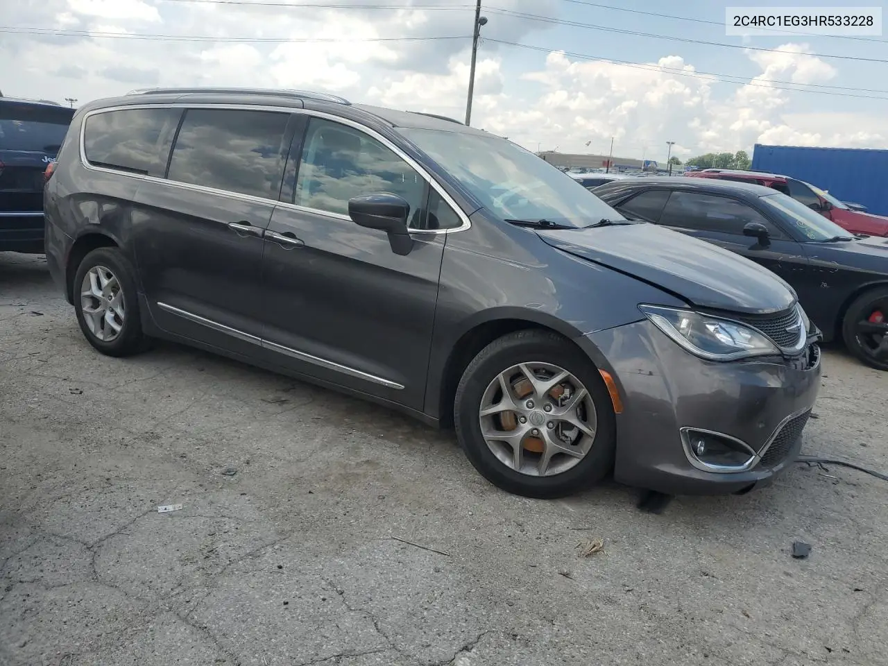 2017 Chrysler Pacifica Touring L Plus VIN: 2C4RC1EG3HR533228 Lot: 60986316