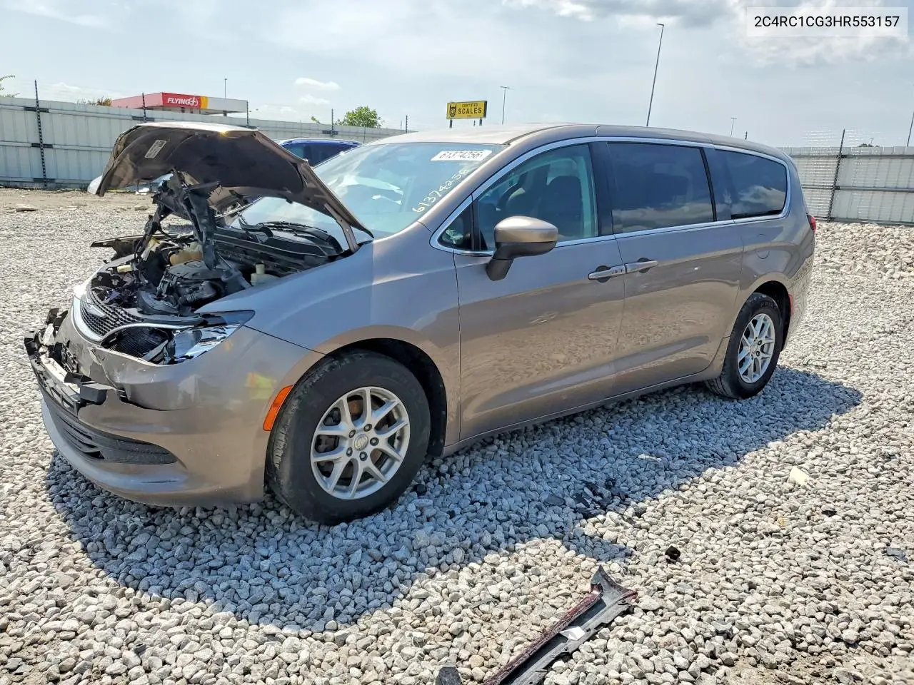 2017 Chrysler Pacifica Lx VIN: 2C4RC1CG3HR553157 Lot: 61374256