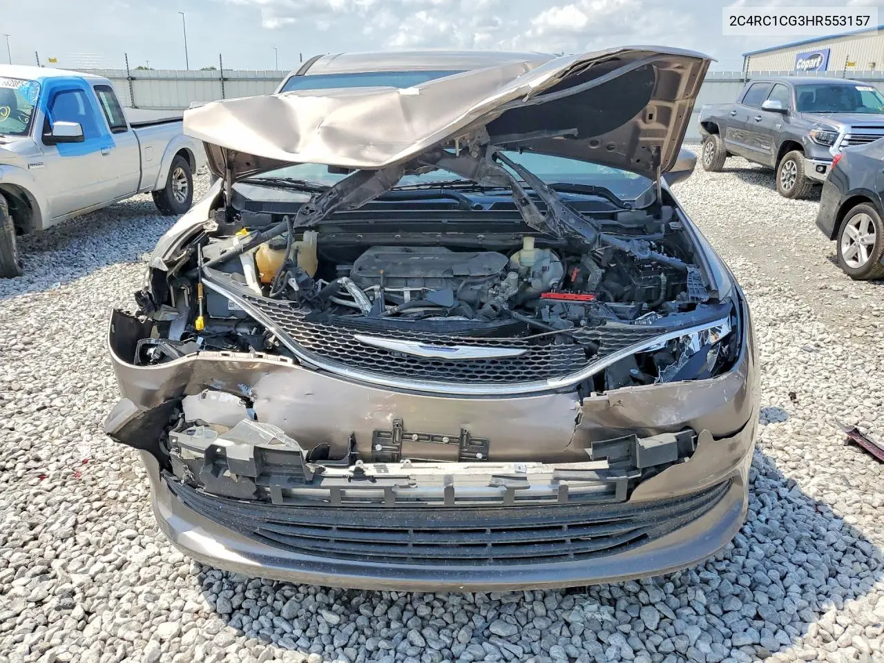 2017 Chrysler Pacifica Lx VIN: 2C4RC1CG3HR553157 Lot: 61374256