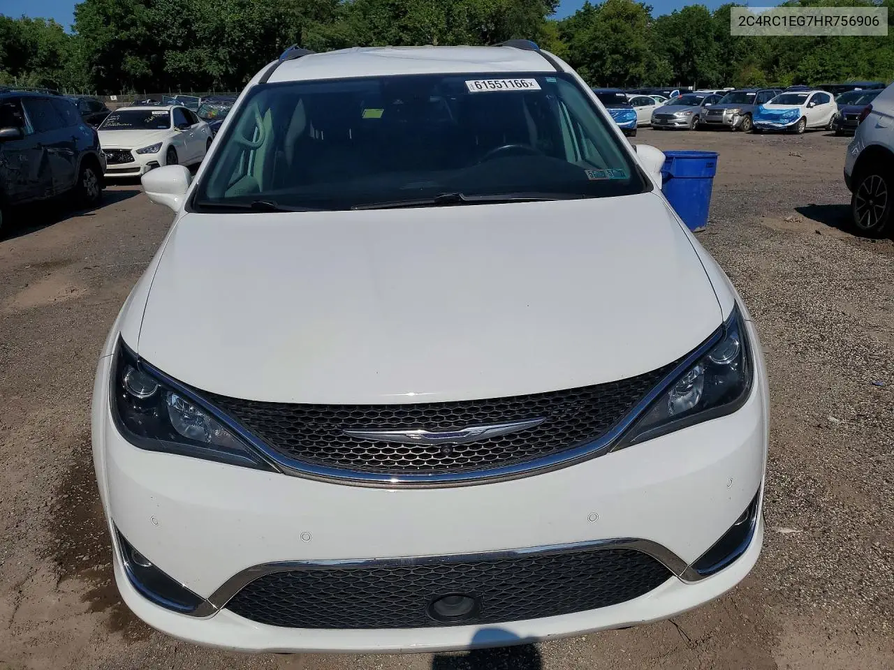 2017 Chrysler Pacifica Touring L Plus VIN: 2C4RC1EG7HR756906 Lot: 61551166