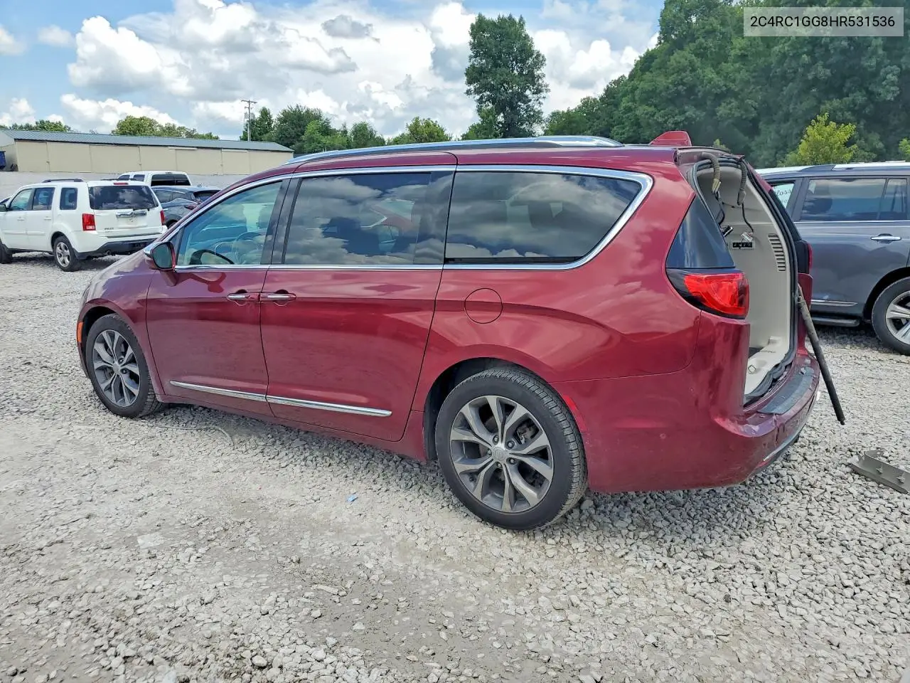 2017 Chrysler Pacifica Limited VIN: 2C4RC1GG8HR531536 Lot: 61560686
