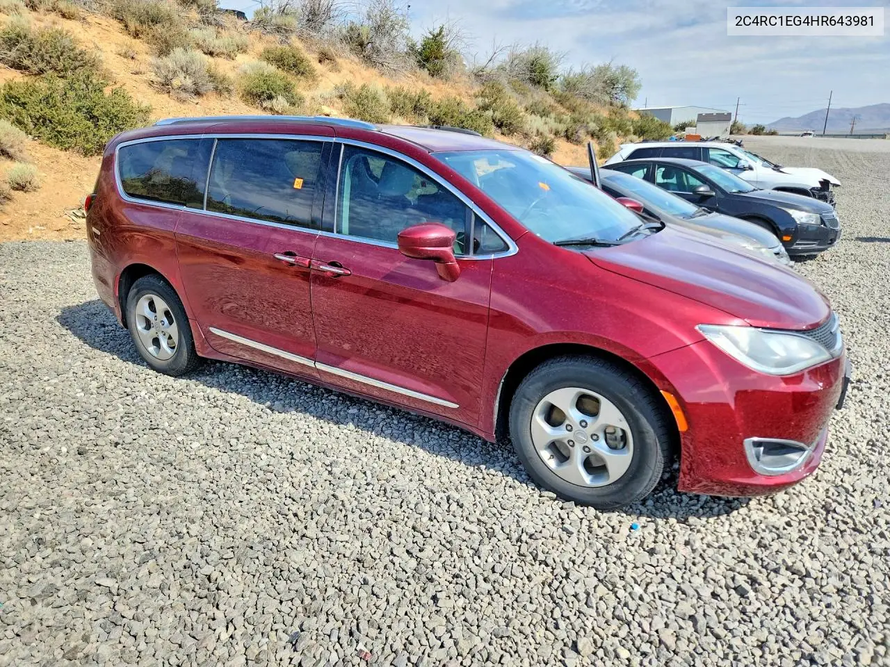 2017 Chrysler Pacifica Touring L Plus VIN: 2C4RC1EG4HR643981 Lot: 61579926