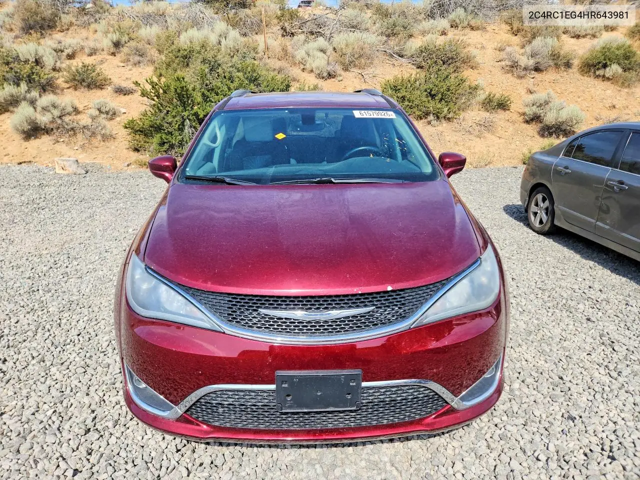 2017 Chrysler Pacifica Touring L Plus VIN: 2C4RC1EG4HR643981 Lot: 61579926