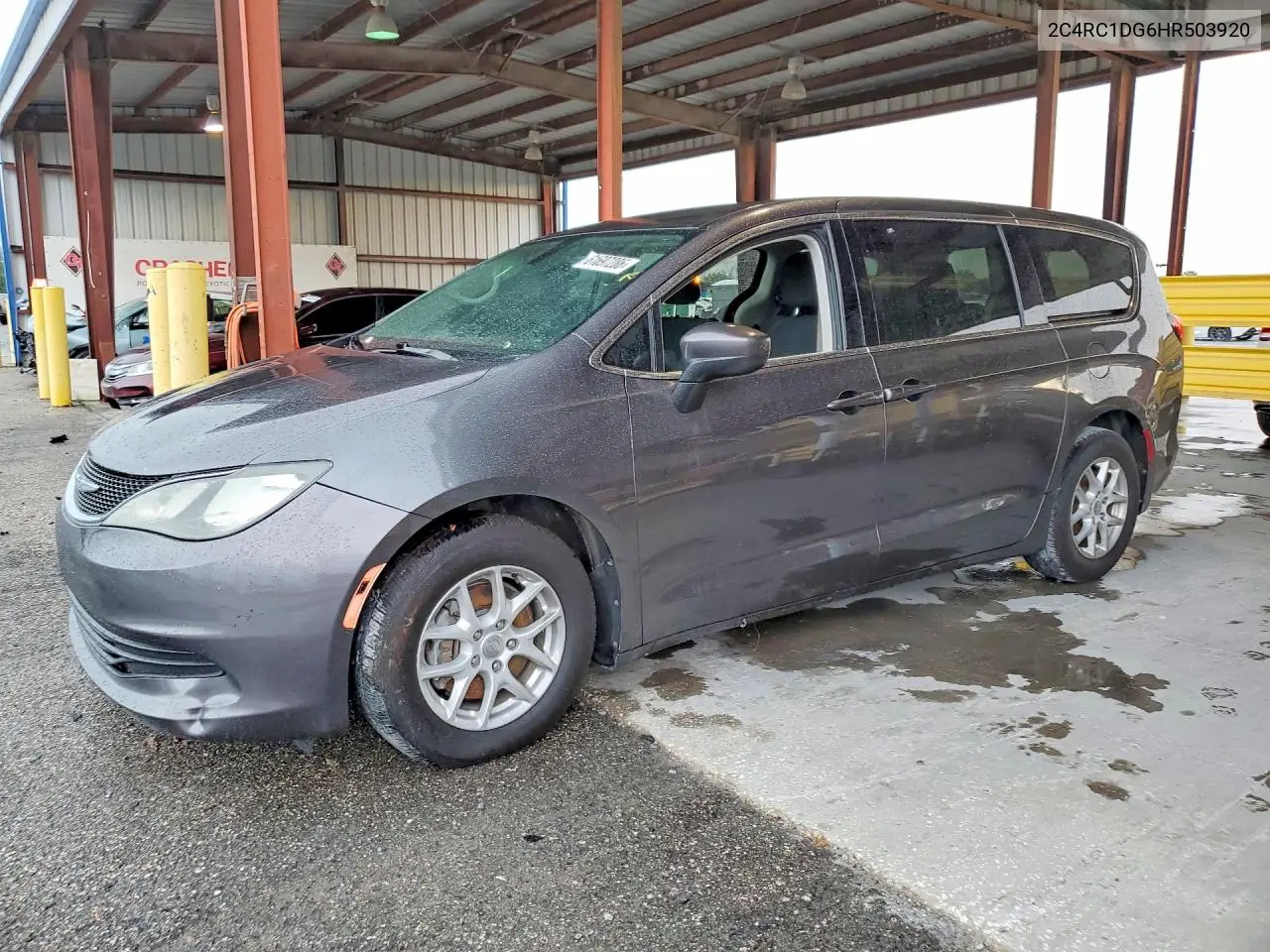 2017 Chrysler Pacifica Touring VIN: 2C4RC1DG6HR503920 Lot: 61697286
