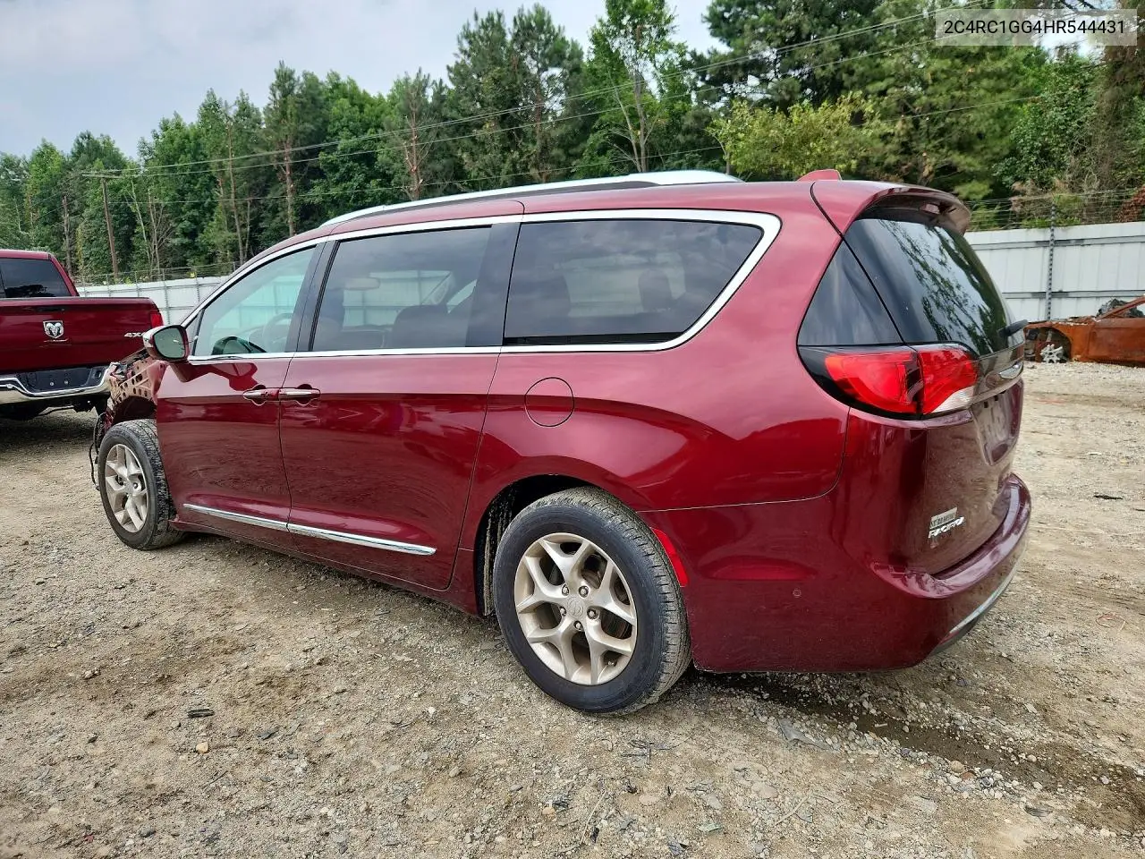 2017 Chrysler Pacifica Limited VIN: 2C4RC1GG4HR544431 Lot: 61771466