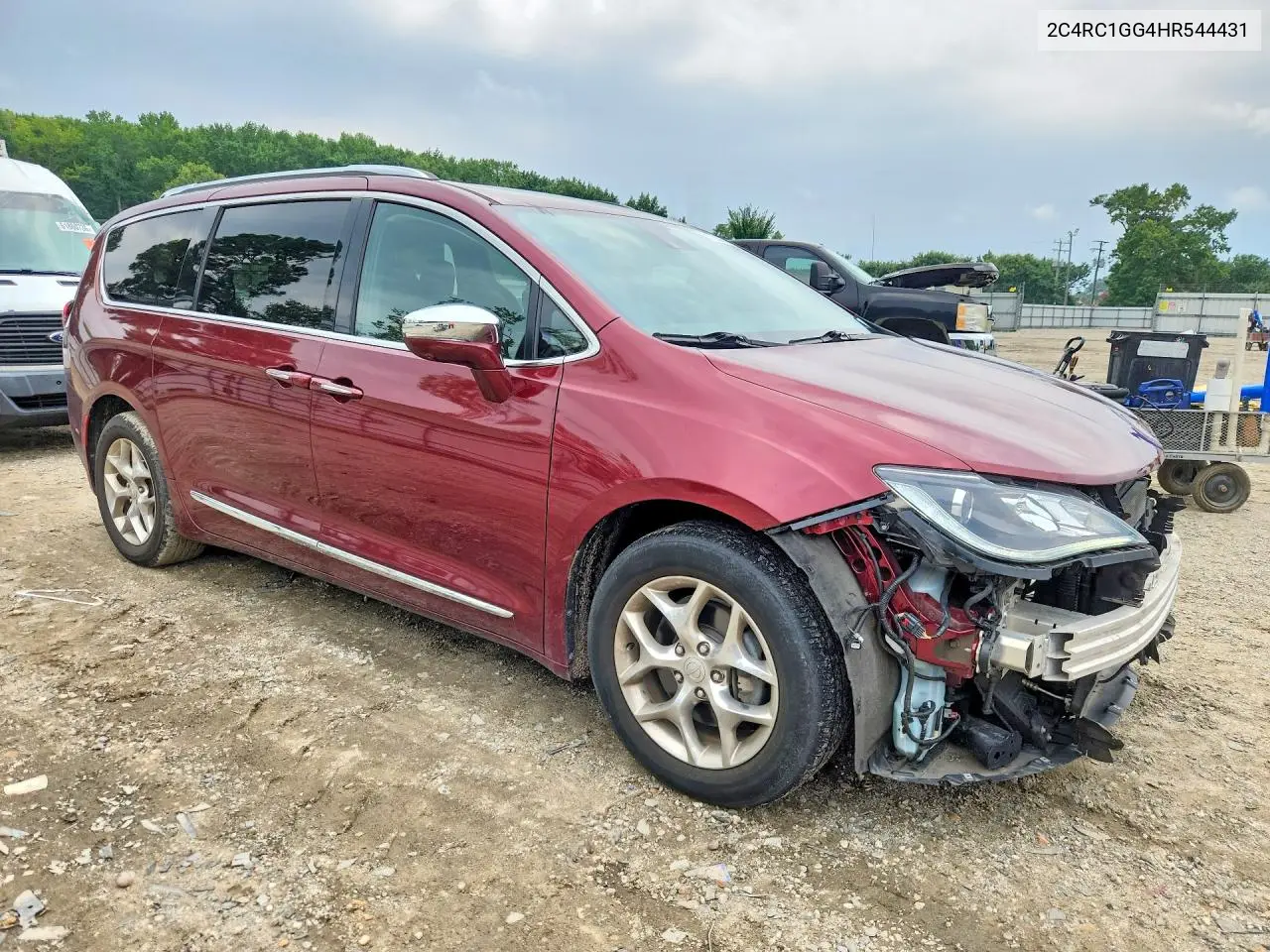 2017 Chrysler Pacifica Limited VIN: 2C4RC1GG4HR544431 Lot: 61771466
