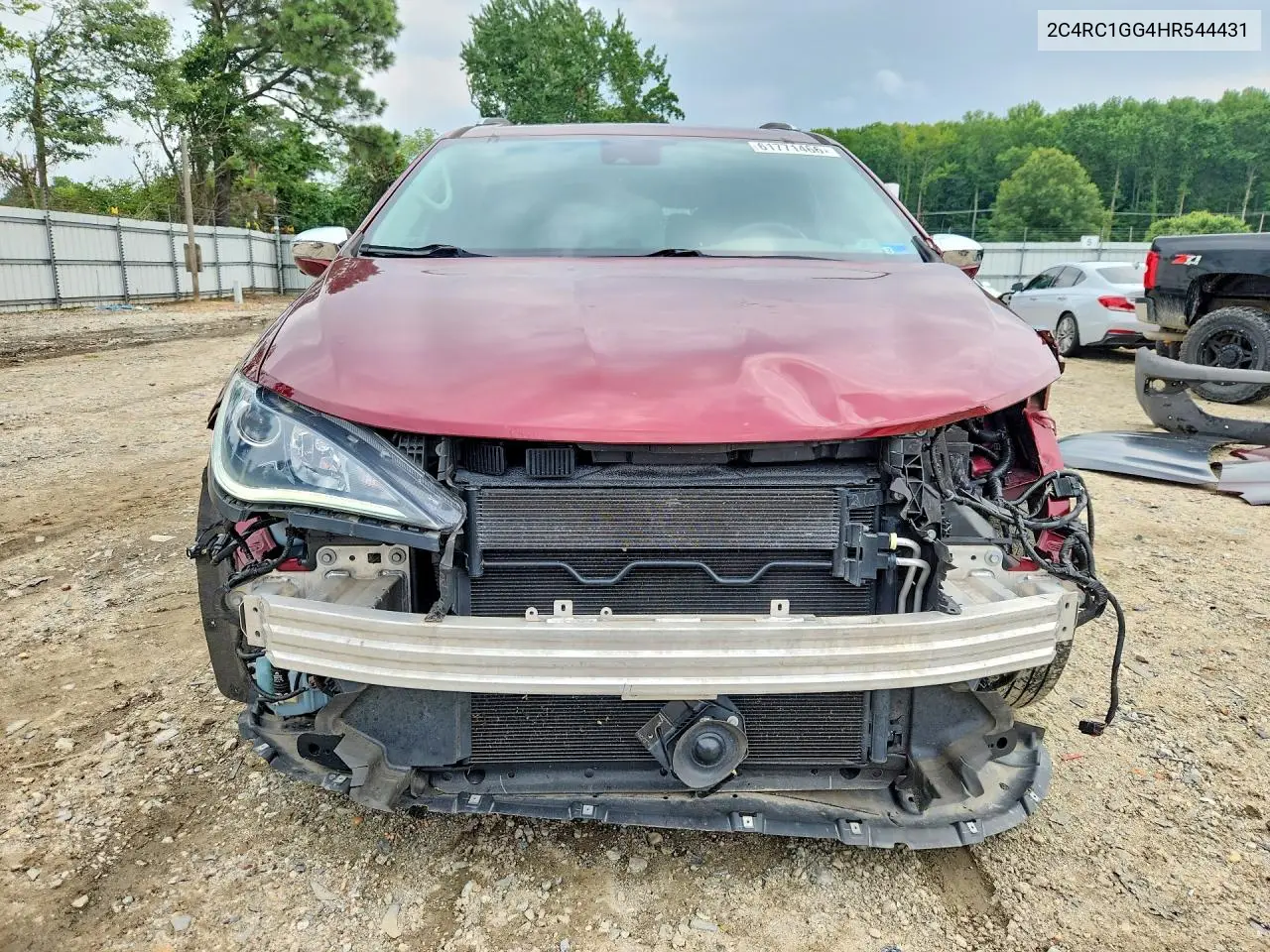 2017 Chrysler Pacifica Limited VIN: 2C4RC1GG4HR544431 Lot: 61771466