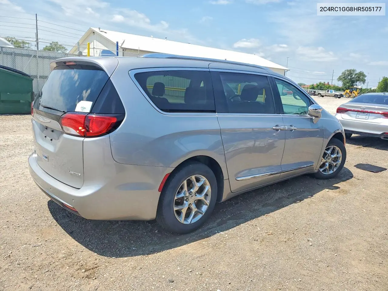 2017 Chrysler Pacifica Limited VIN: 2C4RC1GG8HR505177 Lot: 61850956