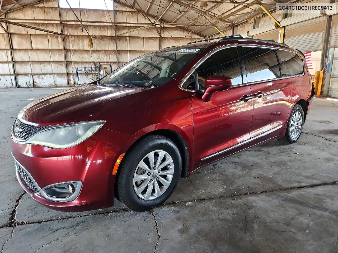 2017 Chrysler Pacifica Touring L VIN: 2C4RC1BG3HR809413 Lot: 61887246