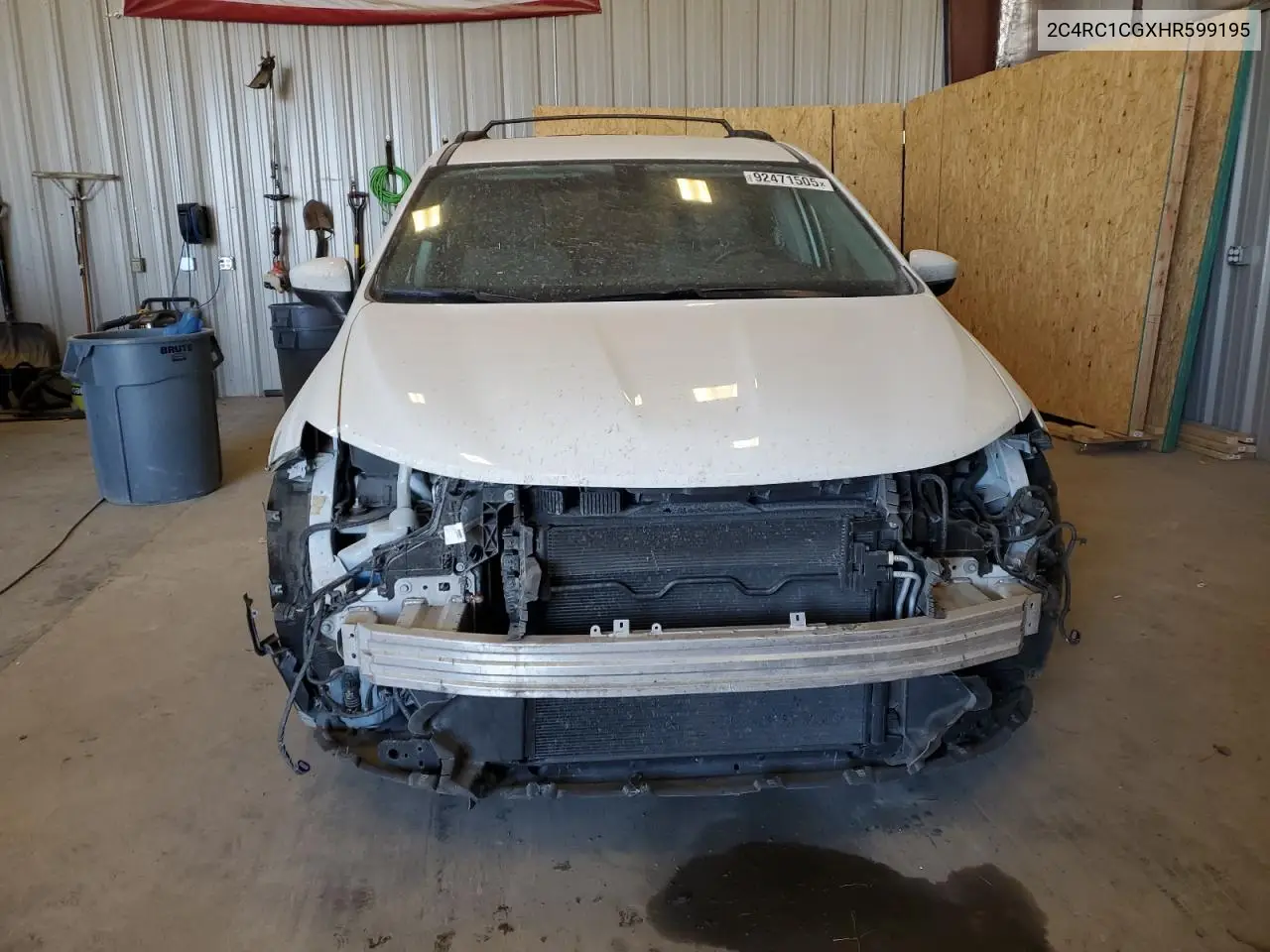 2C4RC1CGXHR599195 2017 Chrysler Pacifica Lx