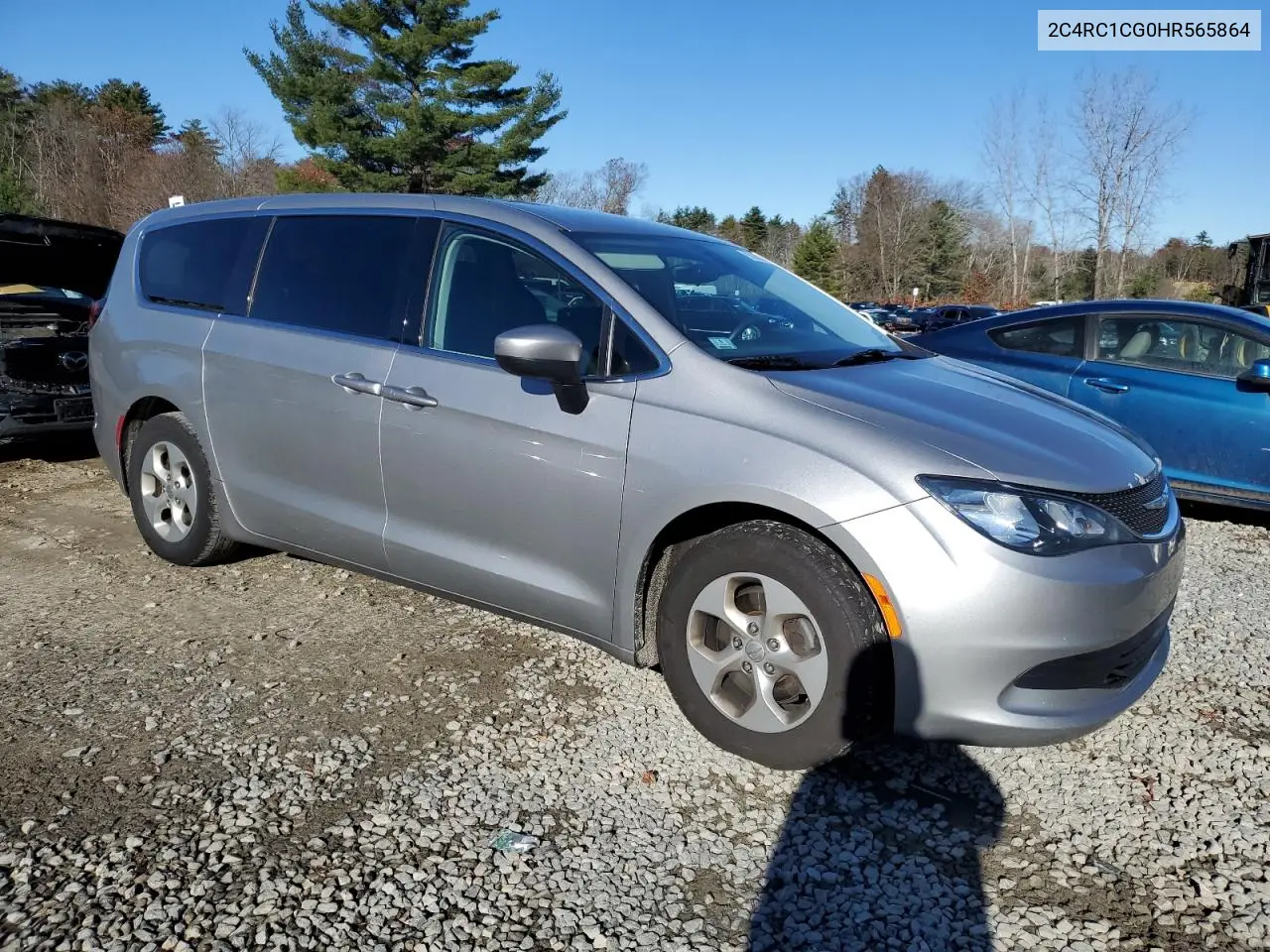 2C4RC1CG0HR565864 2017 Chrysler Pacifica Lx