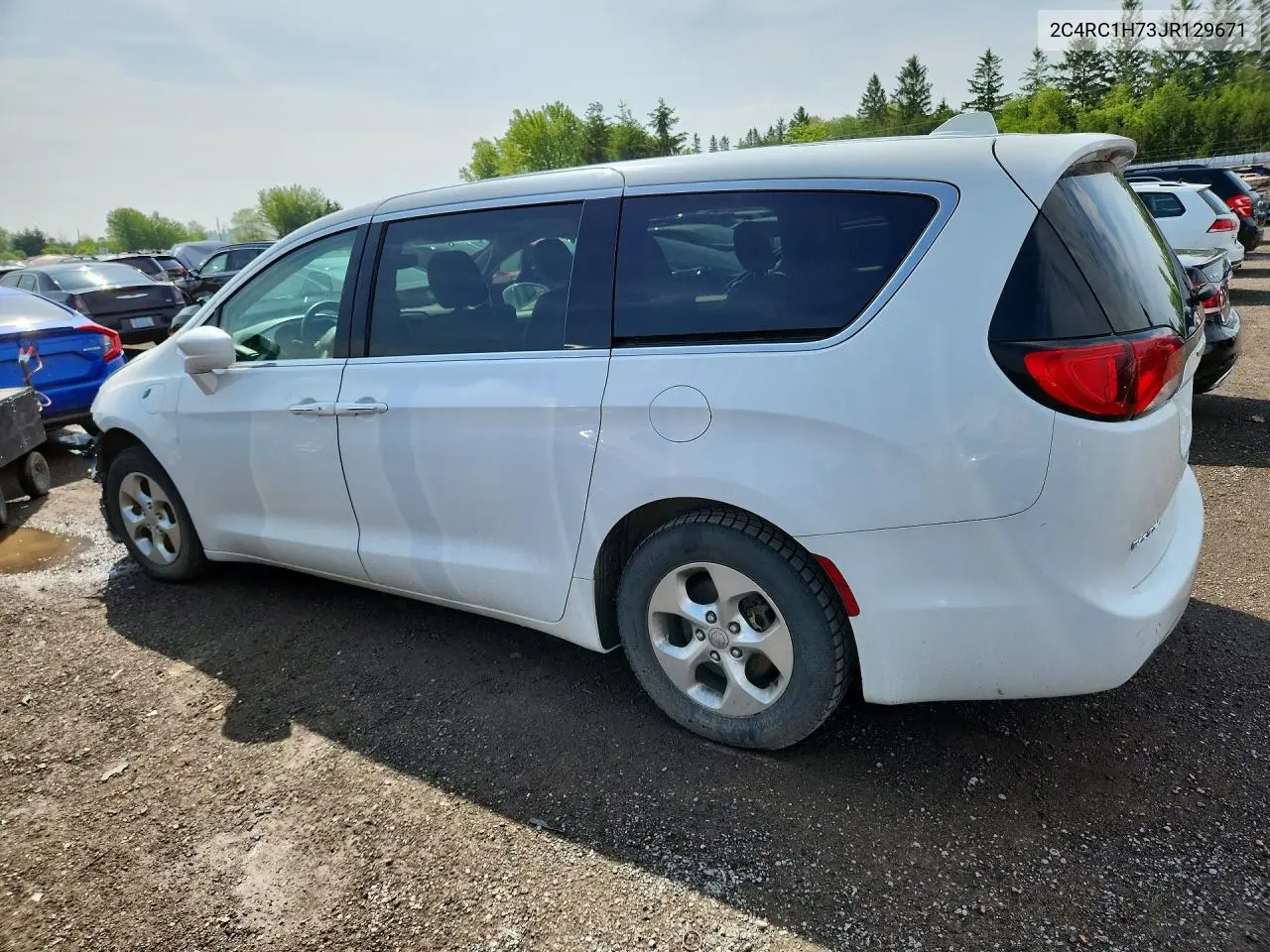 2018 Chrysler Pacifica Hybrid Touring Plus VIN: 2C4RC1H73JR129671 Lot: 50964766