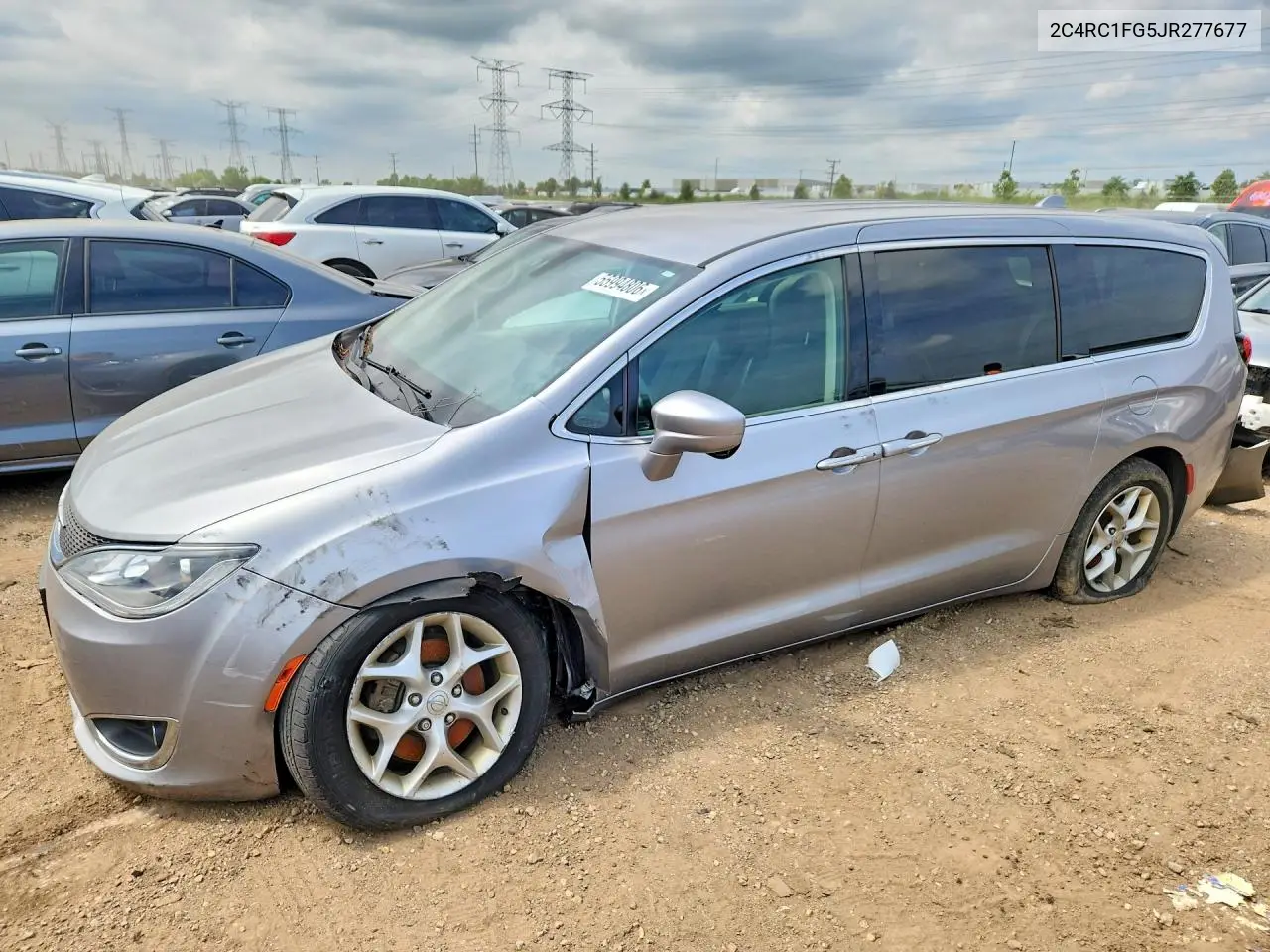 2018 Chrysler Pacifica Touring Plus VIN: 2C4RC1FG5JR277677 Lot: 55994806