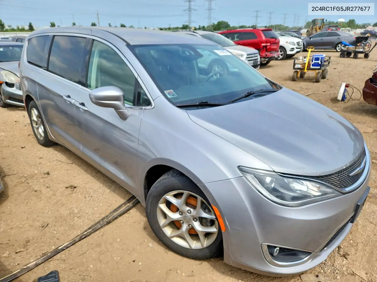 2018 Chrysler Pacifica Touring Plus VIN: 2C4RC1FG5JR277677 Lot: 55994806