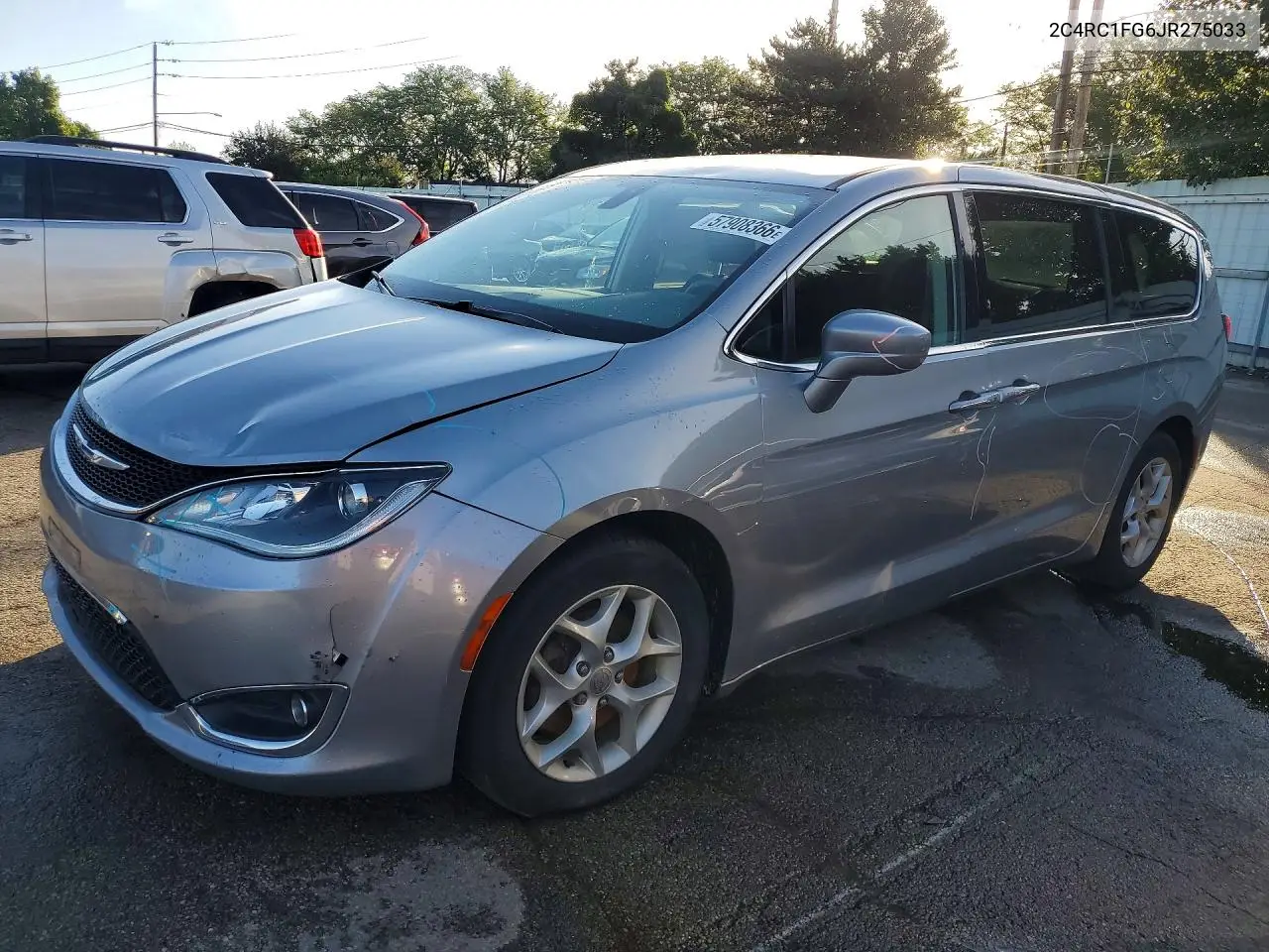2018 Chrysler Pacifica Touring Plus VIN: 2C4RC1FG6JR275033 Lot: 57908366