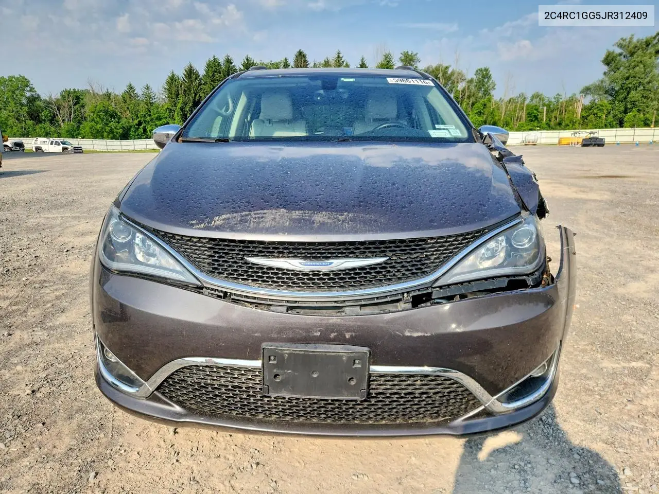 2018 Chrysler Pacifica Limited VIN: 2C4RC1GG5JR312409 Lot: 59661116