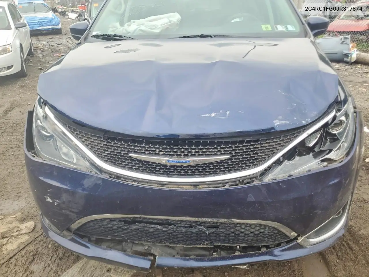 2018 Chrysler Pacifica Touring Plus VIN: 2C4RC1FG0JR317874 Lot: 59947146