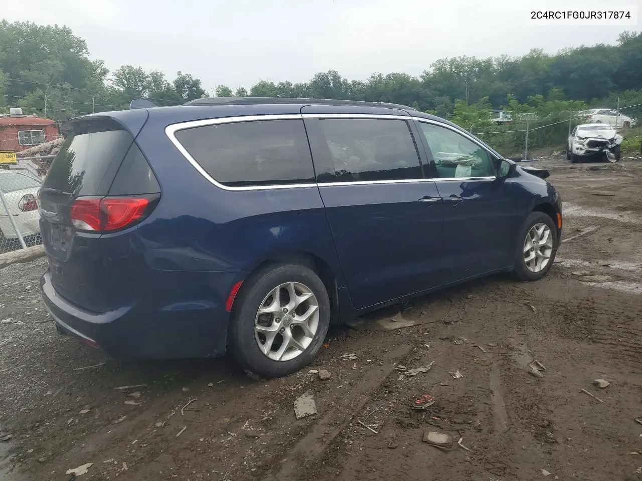 2018 Chrysler Pacifica Touring Plus VIN: 2C4RC1FG0JR317874 Lot: 59947146