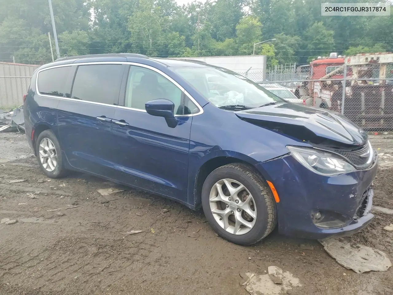 2018 Chrysler Pacifica Touring Plus VIN: 2C4RC1FG0JR317874 Lot: 59947146