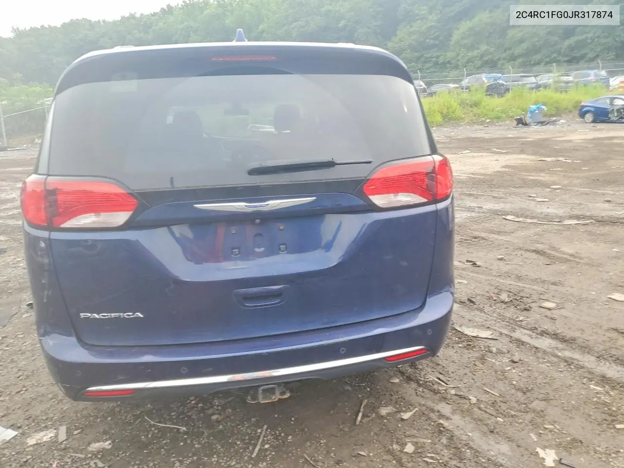 2018 Chrysler Pacifica Touring Plus VIN: 2C4RC1FG0JR317874 Lot: 59947146