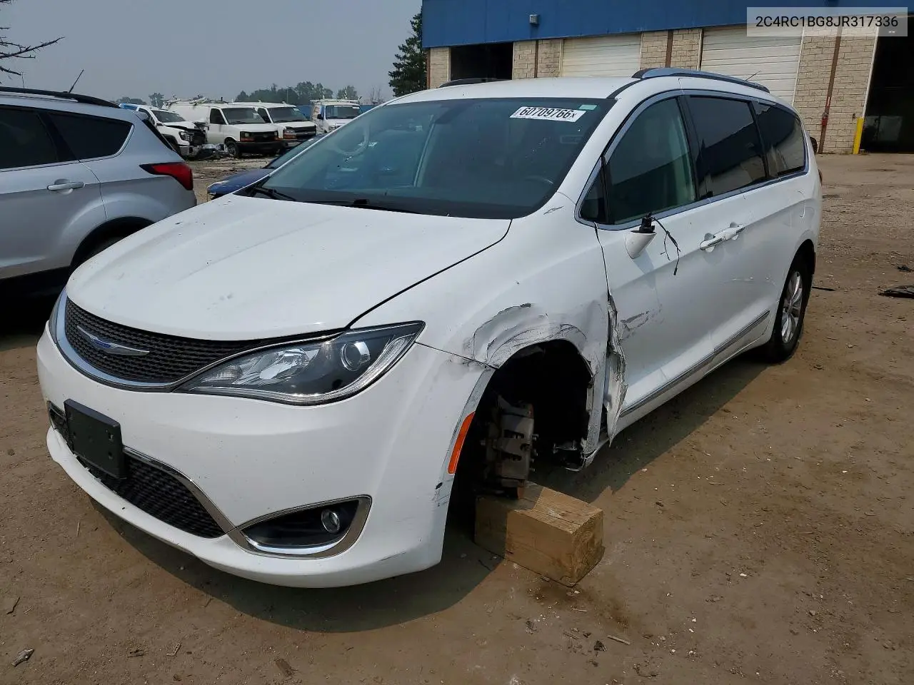 2018 Chrysler Pacifica Touring L VIN: 2C4RC1BG8JR317336 Lot: 60709766