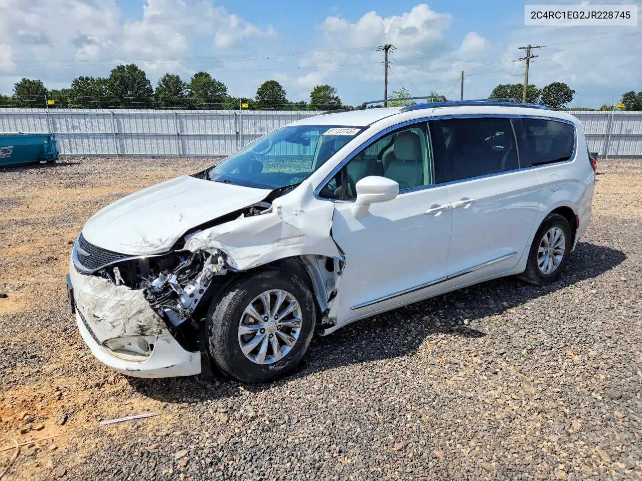 2018 Chrysler Pacifica Touring L Plus VIN: 2C4RC1EG2JR228745 Lot: 61153746