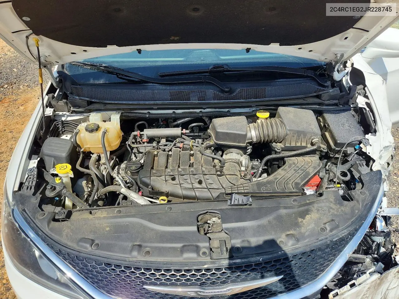 2018 Chrysler Pacifica Touring L Plus VIN: 2C4RC1EG2JR228745 Lot: 61153746