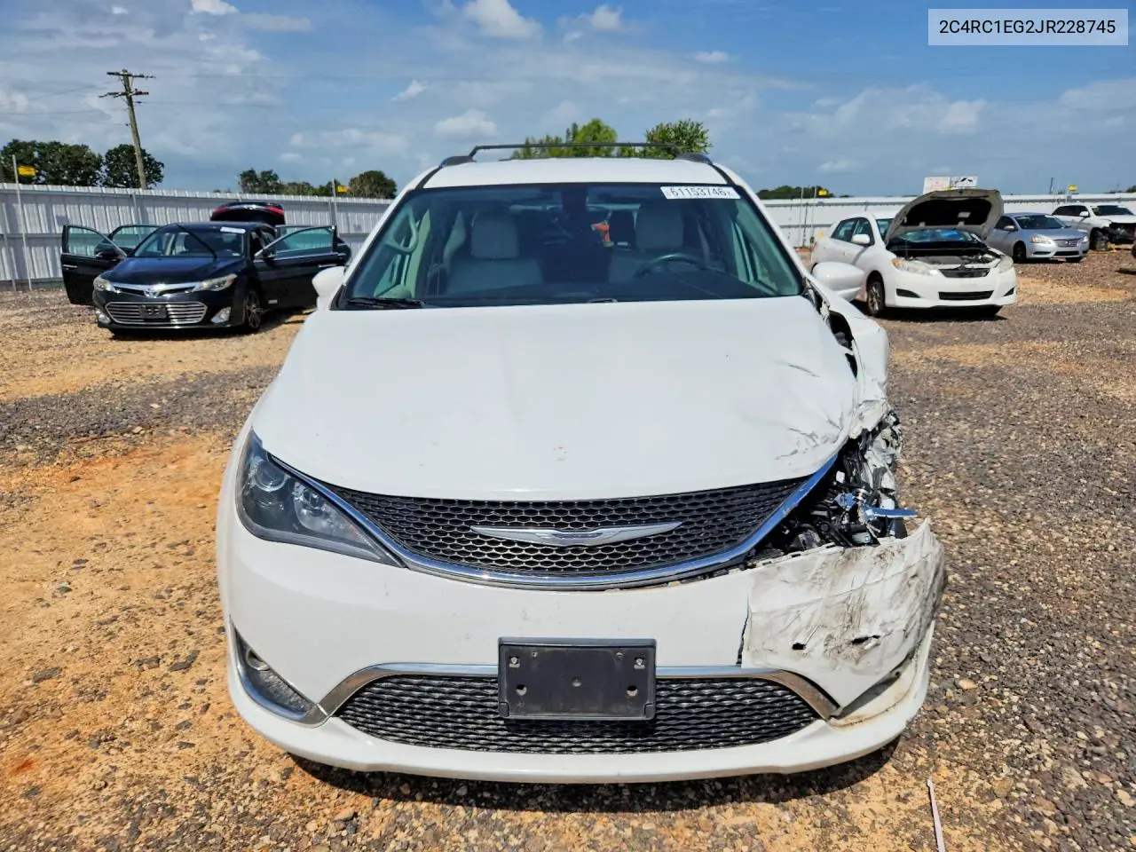 2018 Chrysler Pacifica Touring L Plus VIN: 2C4RC1EG2JR228745 Lot: 61153746