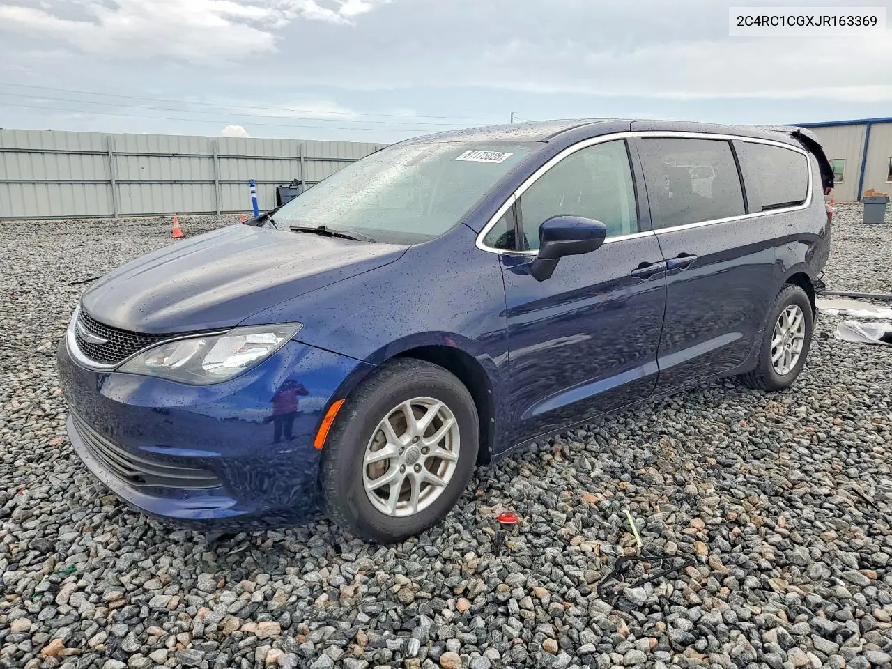 2018 Chrysler Pacifica Lx VIN: 2C4RC1CGXJR163369 Lot: 61175026