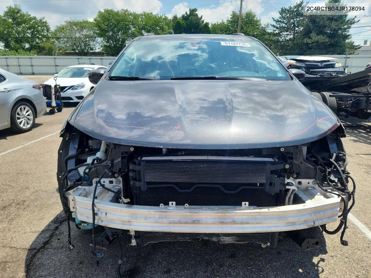 2018 Chrysler Pacifica Touring L VIN: 2C4RC1BG4JR178094 Lot: 61197236