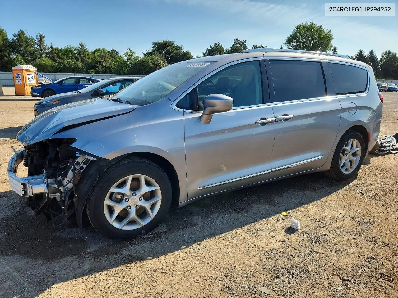 2018 Chrysler Pacifica Touring L Plus VIN: 2C4RC1EG1JR294252 Lot: 61296836