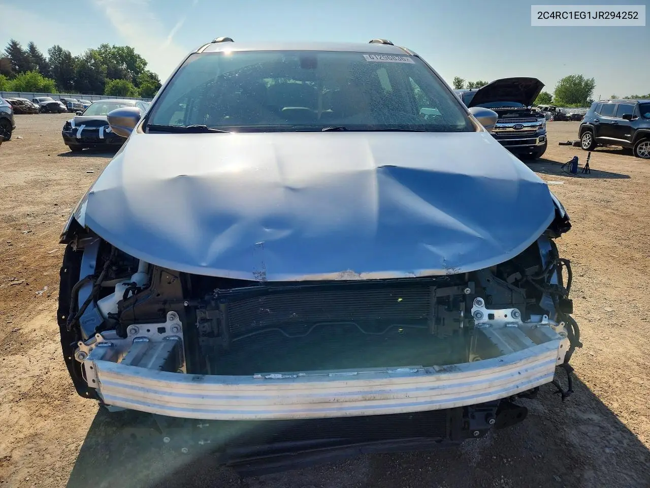 2018 Chrysler Pacifica Touring L Plus VIN: 2C4RC1EG1JR294252 Lot: 61296836